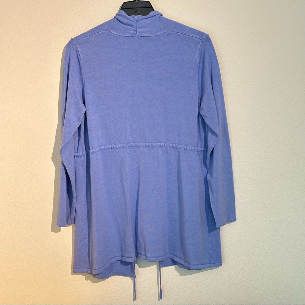 Chico's Soft Blue Knit Cardigan - Picture 3 of 3